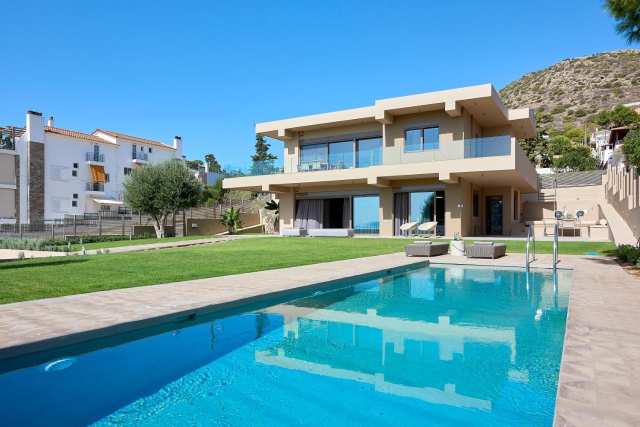 Elaia Luxury Suites Lagonisi Exterior foto